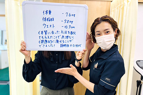 【ダイエット】静岡市在住 K.O様(40代女性)